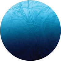 Blue Ombre Flower – Circle Standard Wallpaper