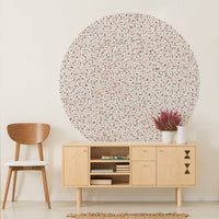 Terrazzo Rust – Circle Standard Wallpaper
