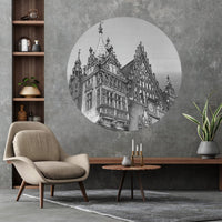 Town Hall B&W – Koło Standard Wallpaper
