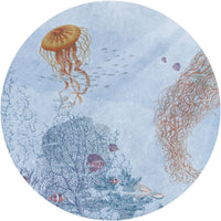 Water Life Saturated – Standard Circle Wallpaper