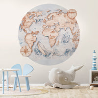 Whale Tale – Standard Circle Wallpaper