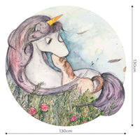 Wild Unicorn I – Tapeta Koło Standard