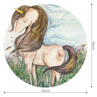 Wild Unicorn II – Circle Standard Wallpaper