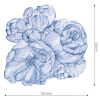 Brassica Blue – Standard Circle Wallpaper