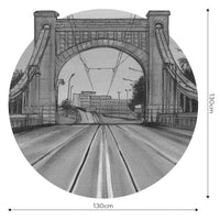 Bridge B&W – Circle Standard Wallpaper