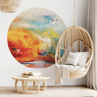 Canaria – Tapeta Koło Standard