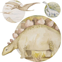 Dino Story 1 – Standard Circle Wallpaper