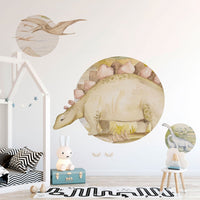 Dino Story 1 – Standard Circle Wallpaper