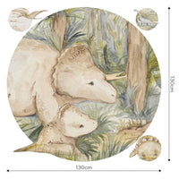 Dino Story 2 – Circle Standard Wallpaper