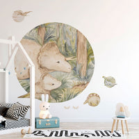 Dino Story 2 – Circle Standard Wallpaper
