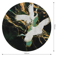 Emerald Tsuru – Circle Standard Wallpaper
