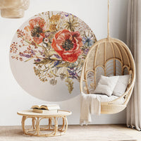 Fiori Due – Standard Circle Wallpaper