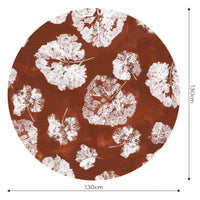 Foglia Rust – Circle Standard Wallpaper