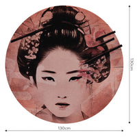 Geisha – Tapeta Koło Standard