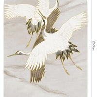 Ivory Tsuru – Standard Bow Wallpaper