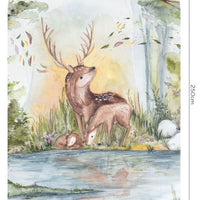 Deer Firends – Arch Wallpaper Standard