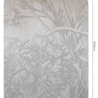 Grey Ombre Flower – Tapeta Łuk Standard