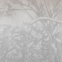 Grey Ombre Flower – Tapeta Łuk Standard