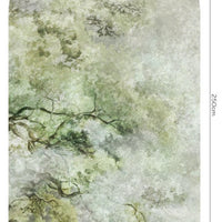 Sanctuary Green – Standard Bow Wallpaper