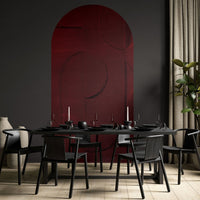 Bene Burgundy – Standard Bow Wallpaper