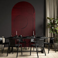 Bene Burgundy – Standard Bow Wallpaper