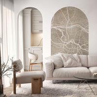 Breslau Beige – Standard Bow Wallpaper