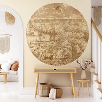 Gulliver Rust II – Standard Circle Wallpaper
