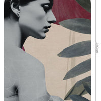 Onna Burgundy – Standard Bow Wallpaper