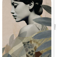 Onna Olive – Standard Bow Wallpaper