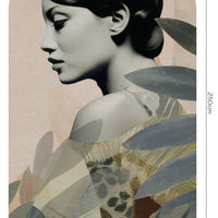 Onna Olive – Standard Bow Wallpaper