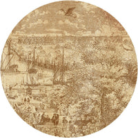 Gulliver Rust II – Standard Circle Wallpaper