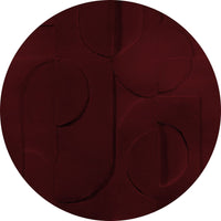 Bene Burgundy – Koło Standard Wallpaper