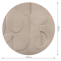 Bene Beige – Circle Standard Wallpaper