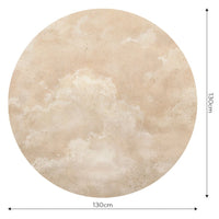 Nubes – Tapeta Koło Standard