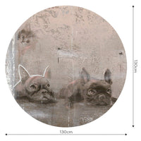 Siesta – Tapeta Koło Standard