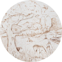 Elliot – Tapeta Koło Standard