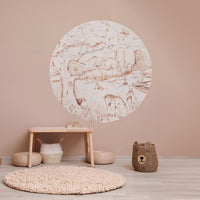 Elliot – Tapeta Koło Standard