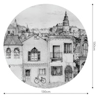 Vichy – Tapeta Koło Standard