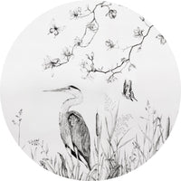 Heron – Standard Circle Wallpaper