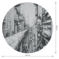 Cyber City – Circle Standard Wallpaper