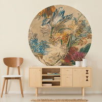 Honey Classic Flower – Circle Standard Wallpaper