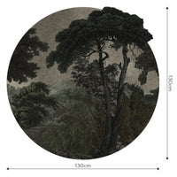 Hood Dark – Tapeta Koło Standard