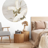 Ivory Tsuru – Circle Standard Wallpaper