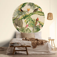 Jungle I – Tapeta Koło Standard