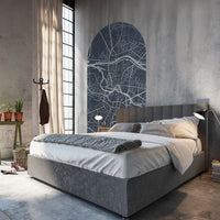 Breslau Blue – Standard Bow Wallpaper