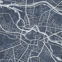Breslau Blue – Standard Bow Wallpaper