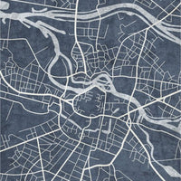 Breslau Blue – Standard Bow Wallpaper