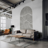 Breslau Grey – Standard Bow Wallpaper