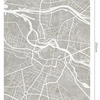 Breslau Grey – Standard Bow Wallpaper