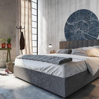 Breslau Blue – Standard Circle Wallpaper